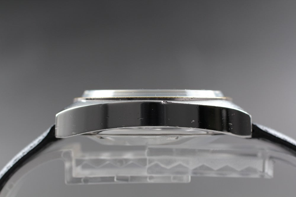 Near MINT TISSOT Seastar 46641-1 Silver Auto 37mm Men's Watch 1974