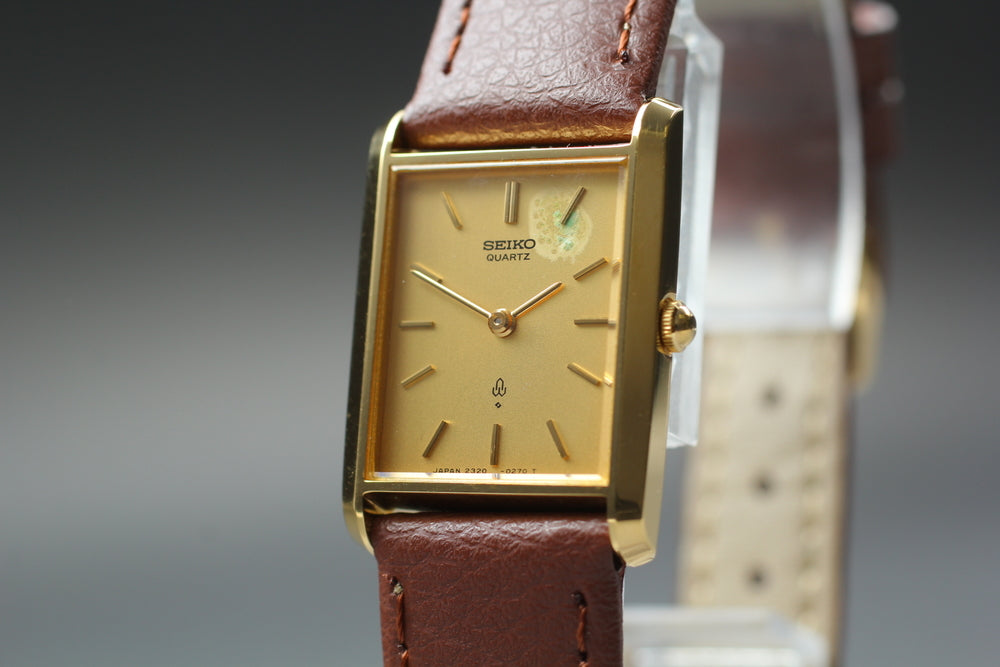 SEIKO Gold Quartz Ladies Watch