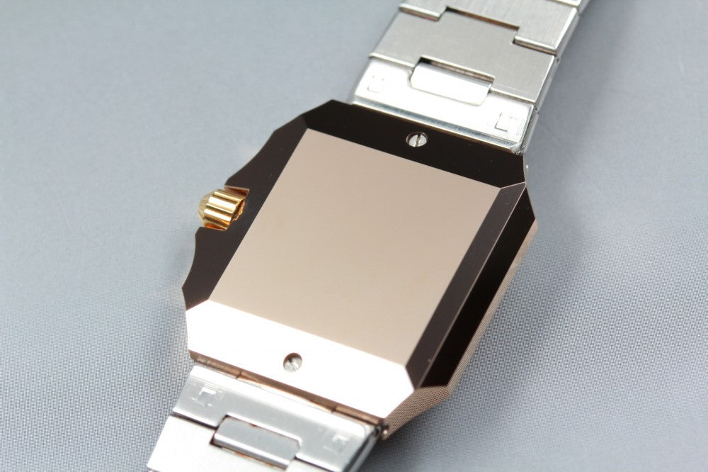 Near MINT Waltham Vacuum Quartz Black Quartz 29mm Unisex Watch