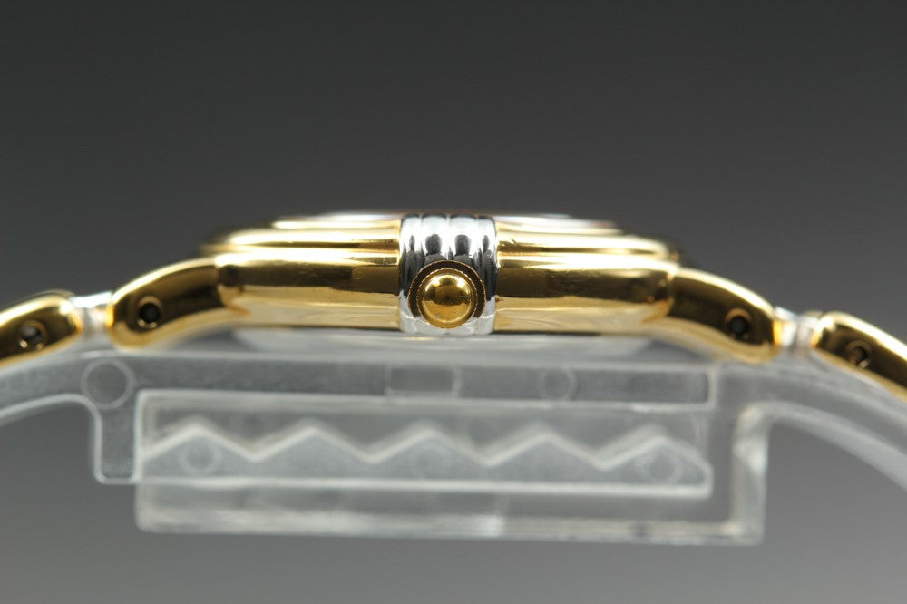 Near MINT Yves Saint Laurent 5430-F43071 White Quartz 22.5mm Ladies Watch