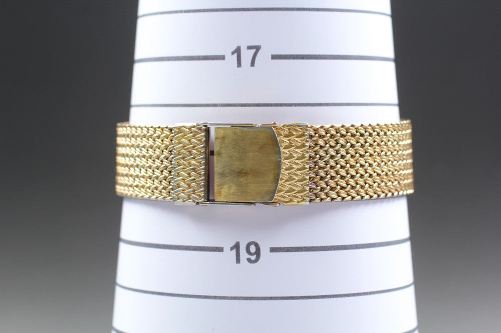 Near MINT SEIKO Dolce 9521-5210 Gold Quartz 26.8mm Men's Watch 1984