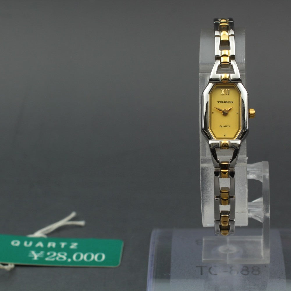MINT Tenson TN‑13L Gold Quartz 14mm Ladies Watch