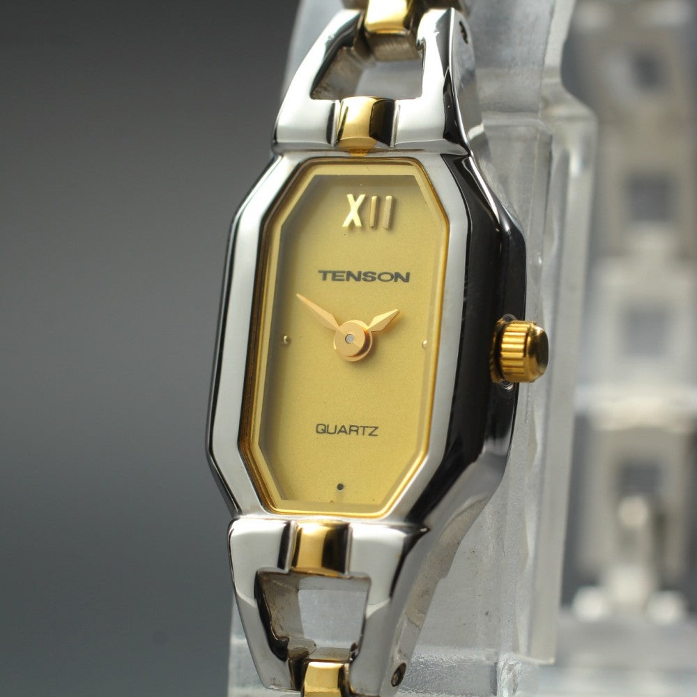 MINT Tenson TN‑13L Gold Quartz 14mm Ladies Watch