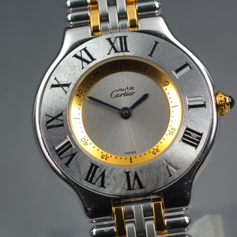Cartier Must De Cartier 21 Vantian 1330 Silver Quartz 31.3mm Unisex Watch