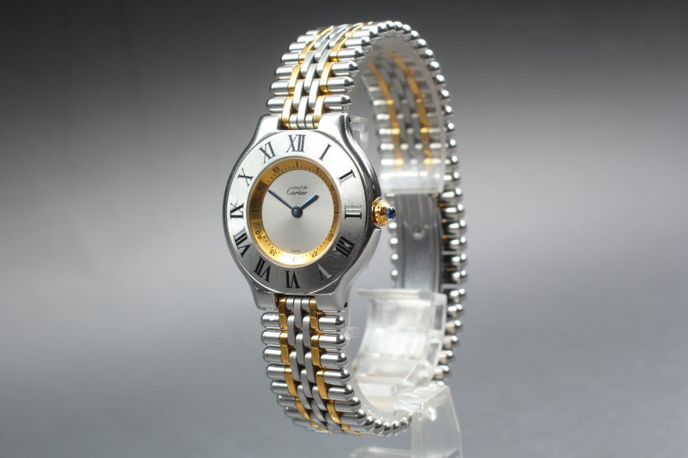 Cartier Must De Cartier 21 Vantian 1330 Silver Quartz 31.3mm Unisex Watch