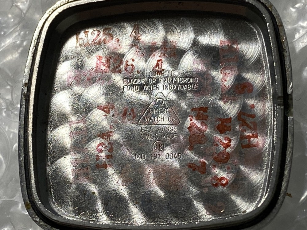 Near MINT OMEGA De Ville 191.0045 Cal.1330 White Quartz 31mm Men's Watch