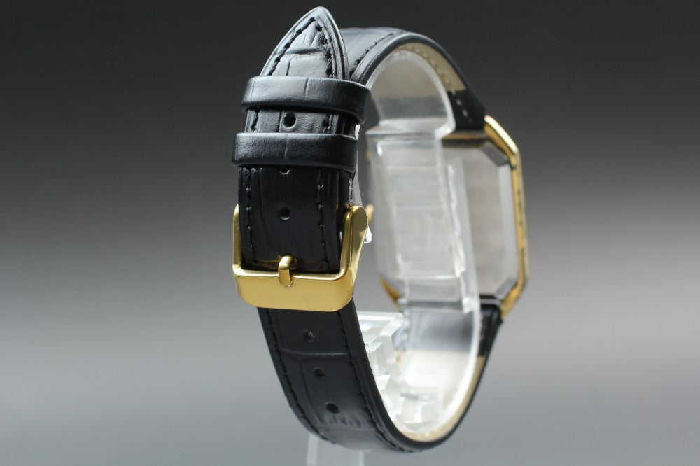 SEIKO Twin Quartz 9721-5040 Gold Quartz 29.4mm Men's Watch 1980