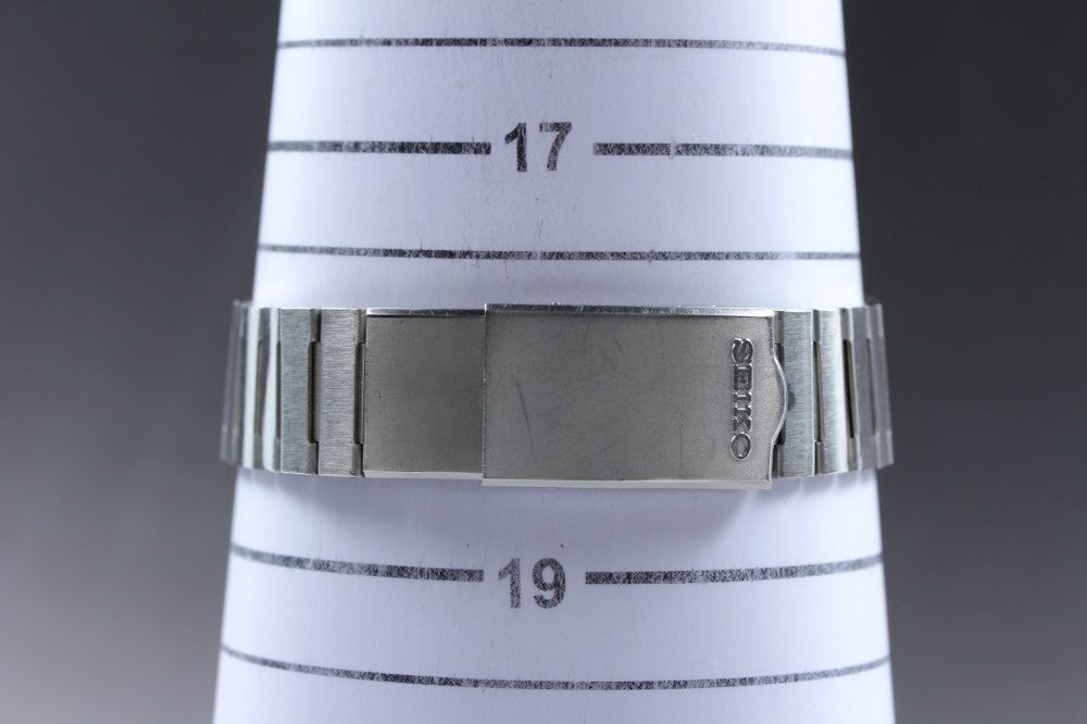SEIKO Hybrid H357-5030 Silver Quartz 32.3mm Men's Watch 1980