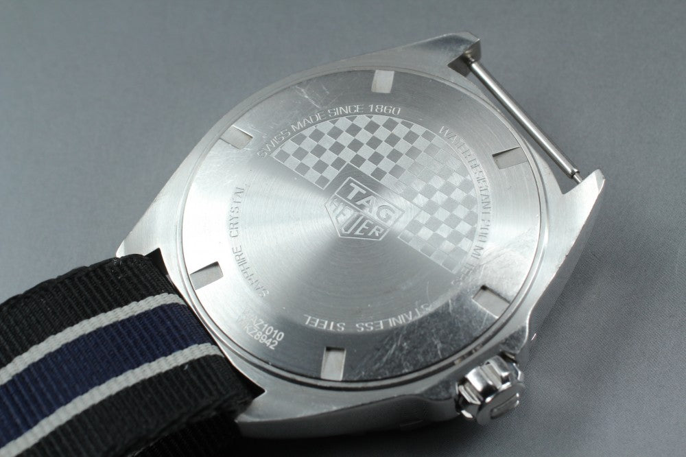 Near MINT TAG Heuer Formula 1 WAZ1010 Blue Quartz 42mm Men's Watch