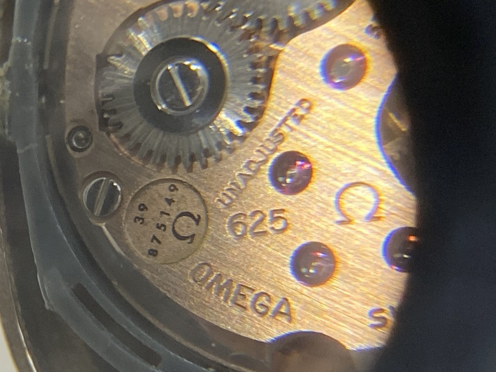 Near MINT OMEGA Geneve 511.0509 Cal.625 Gold Manual 21.4mm Ladies Watch 1975