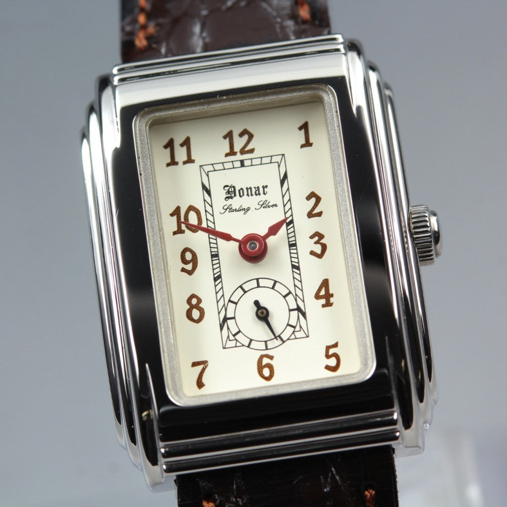 MINT Donar DN-0012-F White Quartz 21mm Ladies Watch