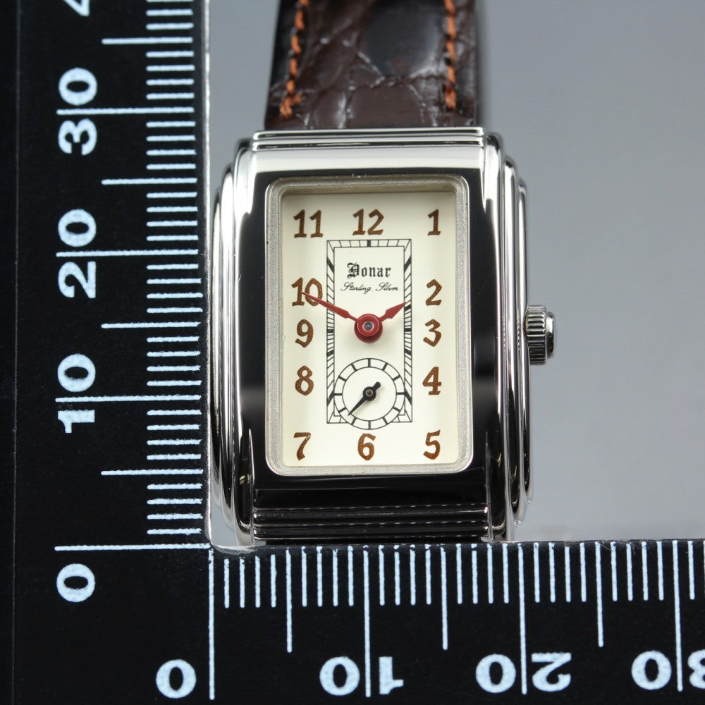 MINT Donar DN-0012-F White Quartz 21mm Ladies Watch