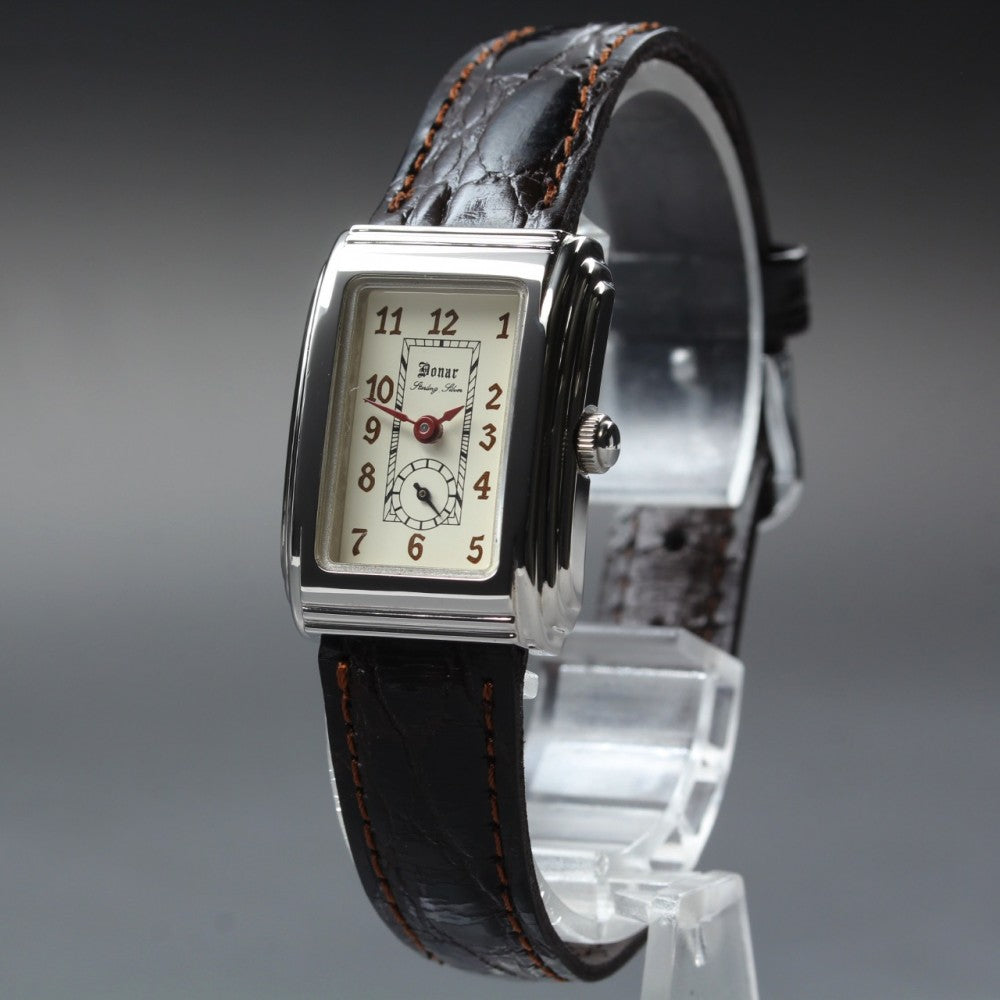 MINT Donar DN-0012-F White Quartz 21mm Ladies Watch