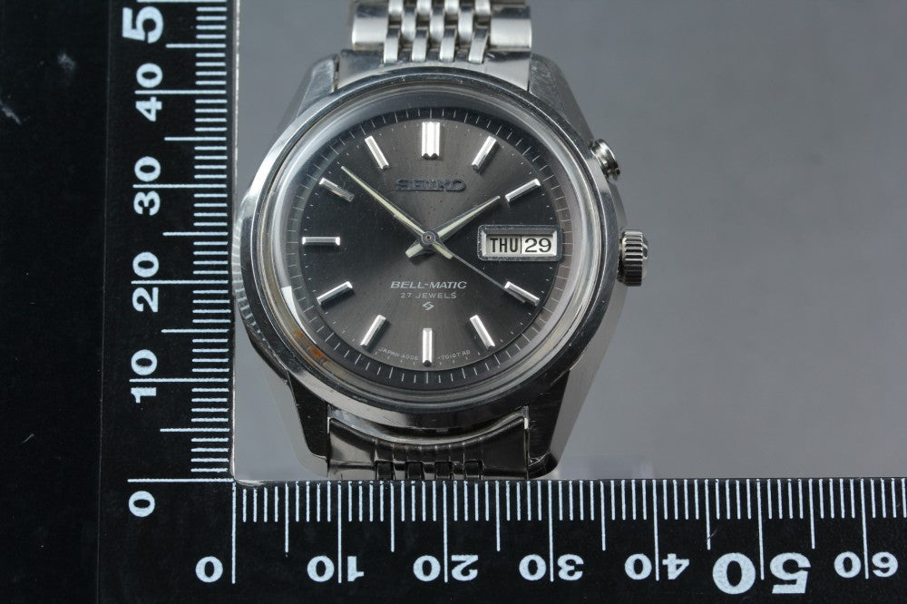 SEIKO Belmatic 4006-7010 Black Auto 38mm Men's Watch 1967