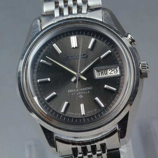 SEIKO Belmatic 4006-7010 Black Auto 38mm Men's Watch 1967