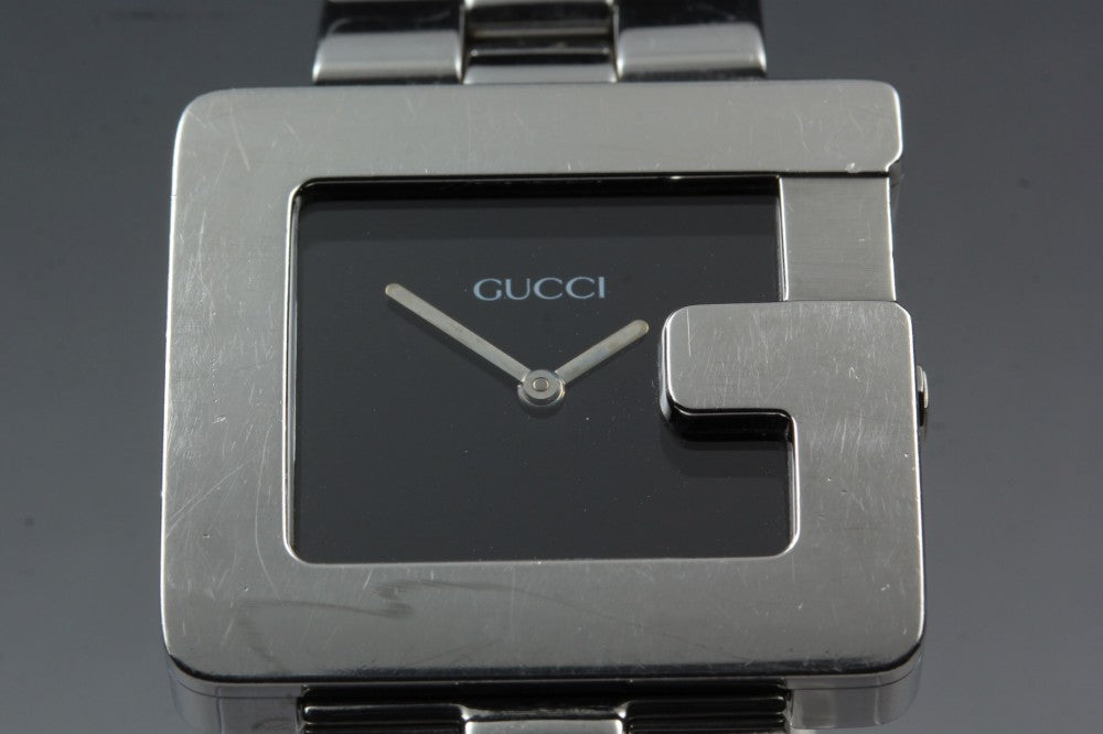 Near MINT GUCCI 3600M Black Quartz 31.4mm Men's Watch