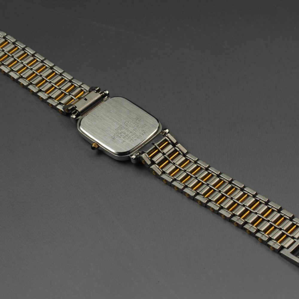 Near MINT SEIKO Dolce 9530-5050 White Quartz 25mm Men's Watch – photo 8