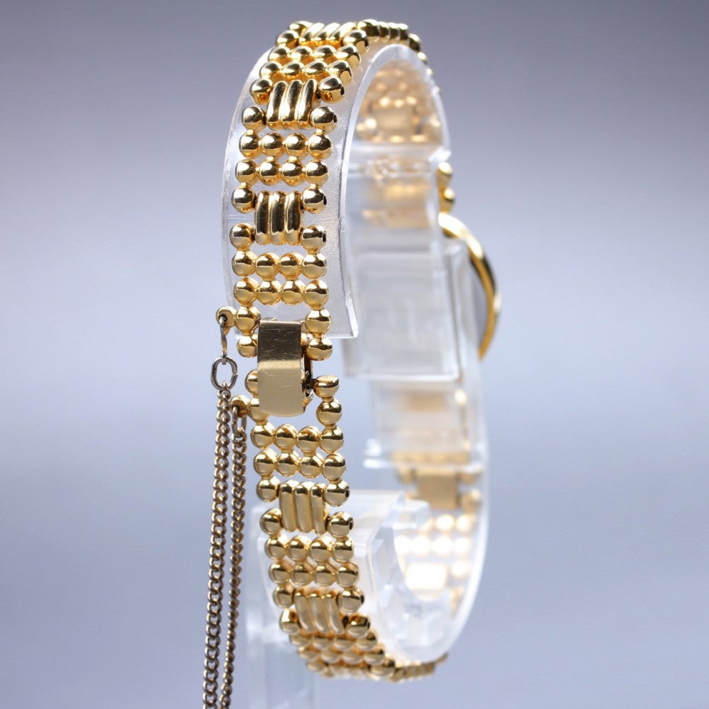 Near MINT CITIZEN SYLPH 2200-241649 Gold Quartz 17.5mm Ladies Watch