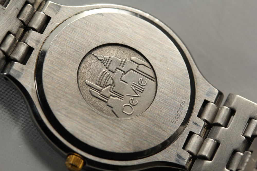 OMEGA De Ville 196.0316 Cal.1436 Gold Quartz 32mm Men's Watch