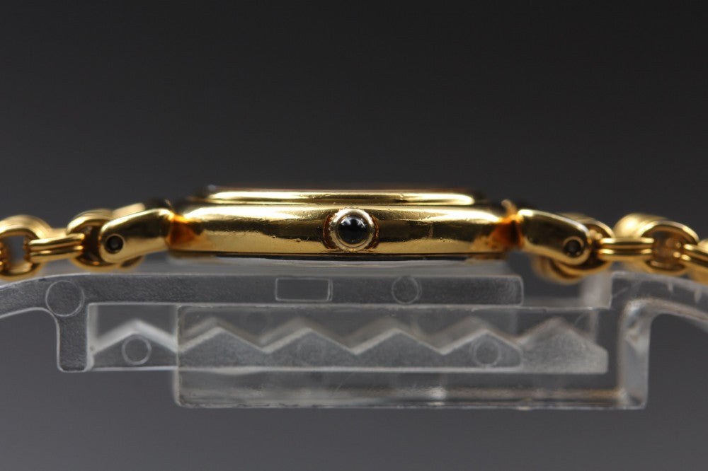 Near MINT SEIKO Exceline 1220-0080 Gold Quartz 20.5mm Ladies Watch 1988