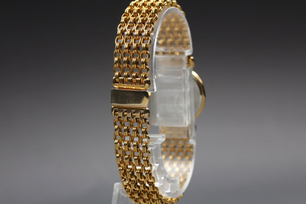 Near MINT SEIKO Exceline 1220-0080 Gold Quartz 20.5mm Ladies Watch 1988