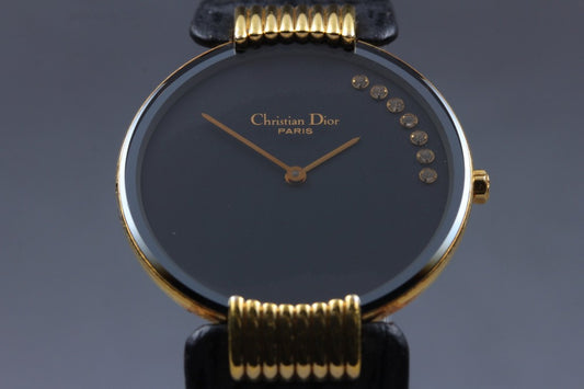 Christian Dior Bagira D47-153-5 Black Quartz 30mm Unisex Watch