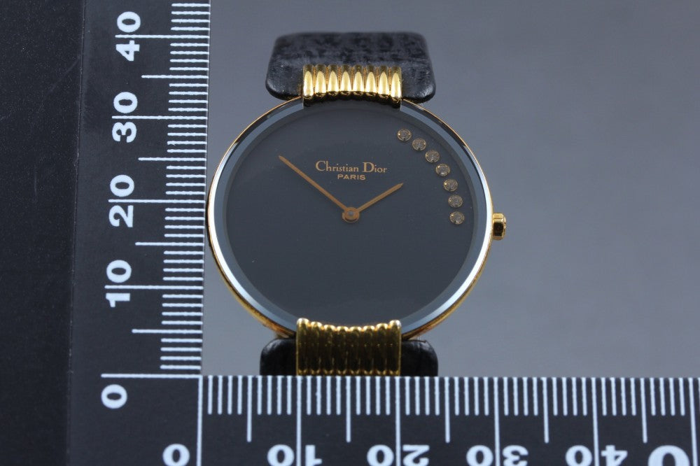 Christian Dior Bagira D47-153-5 Black Quartz 30mm Unisex Watch – photo 10