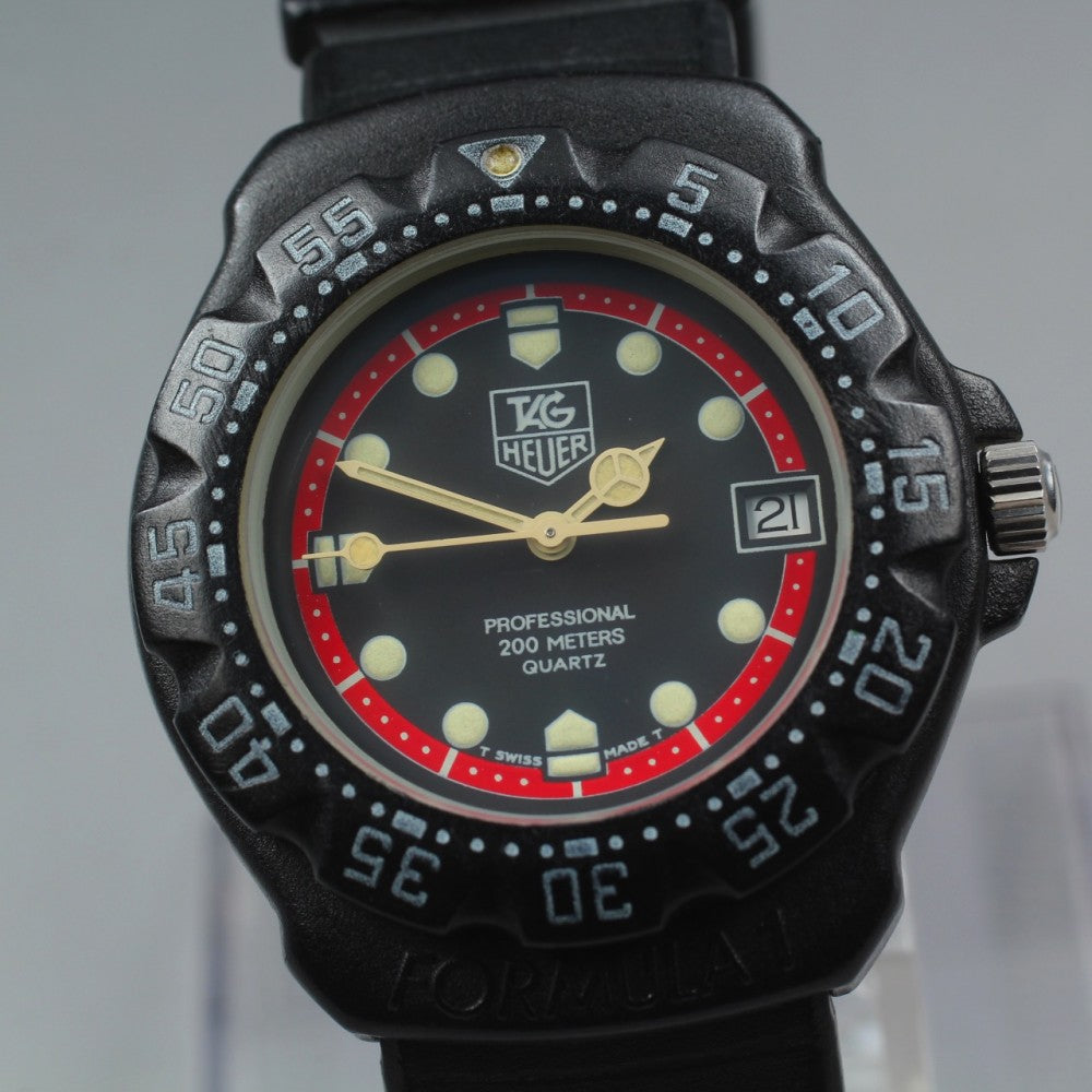 TAG Heuer Formula 1 383.513 Black Quartz 36.7mm Men's Watch