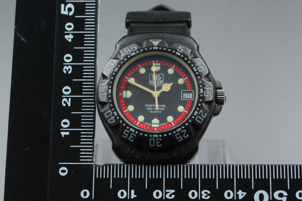 TAG Heuer Formula 1 383.513 Black Quartz 36.7mm Men's Watch