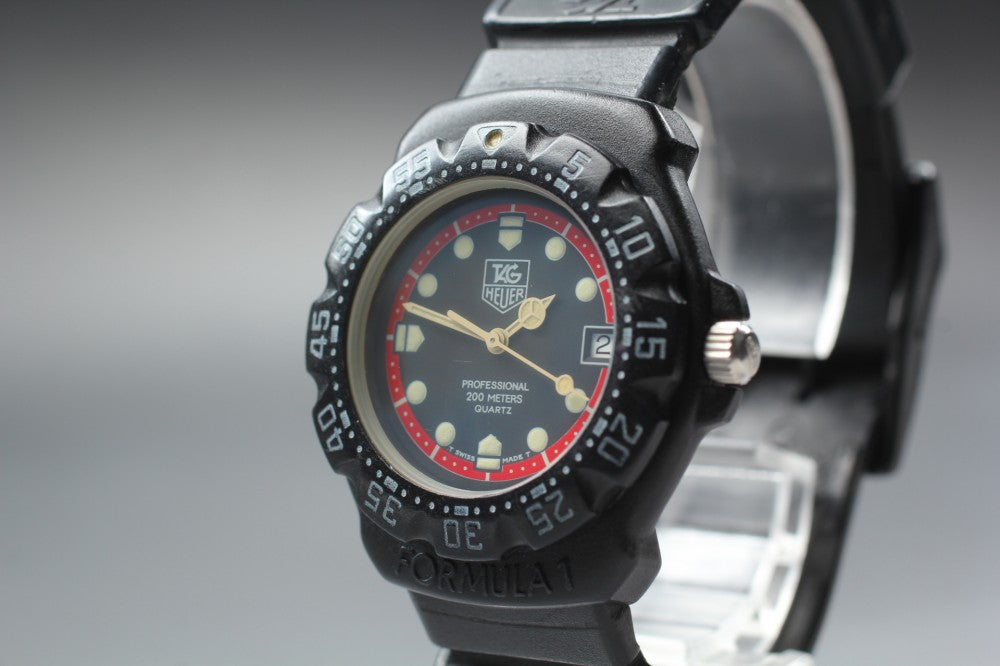 TAG Heuer Formula 1 383.513 Black Quartz 36.7mm Men's Watch