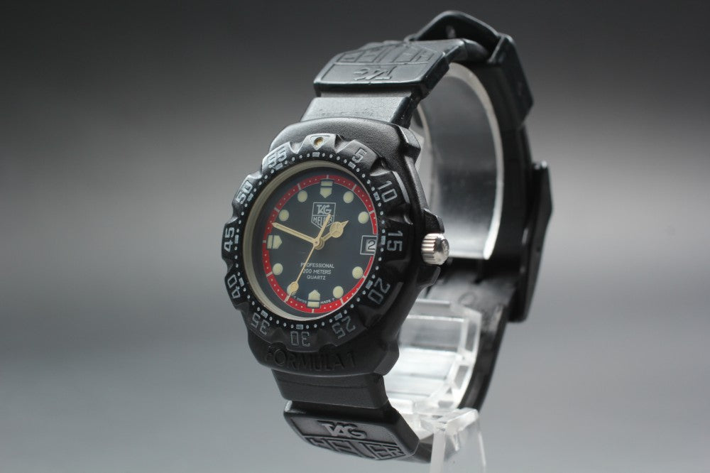 TAG Heuer Formula 1 383.513 Black Quartz 36.7mm Men's Watch