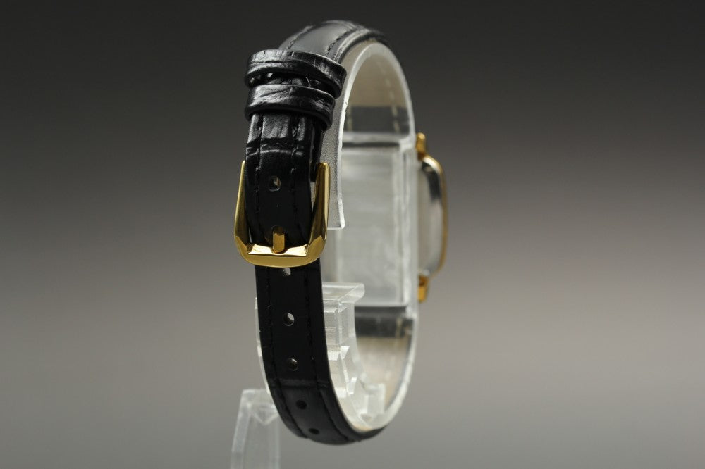 Near MINT LONGINES 153.6740 Gold Quartz 20.8mm Ladies Watch