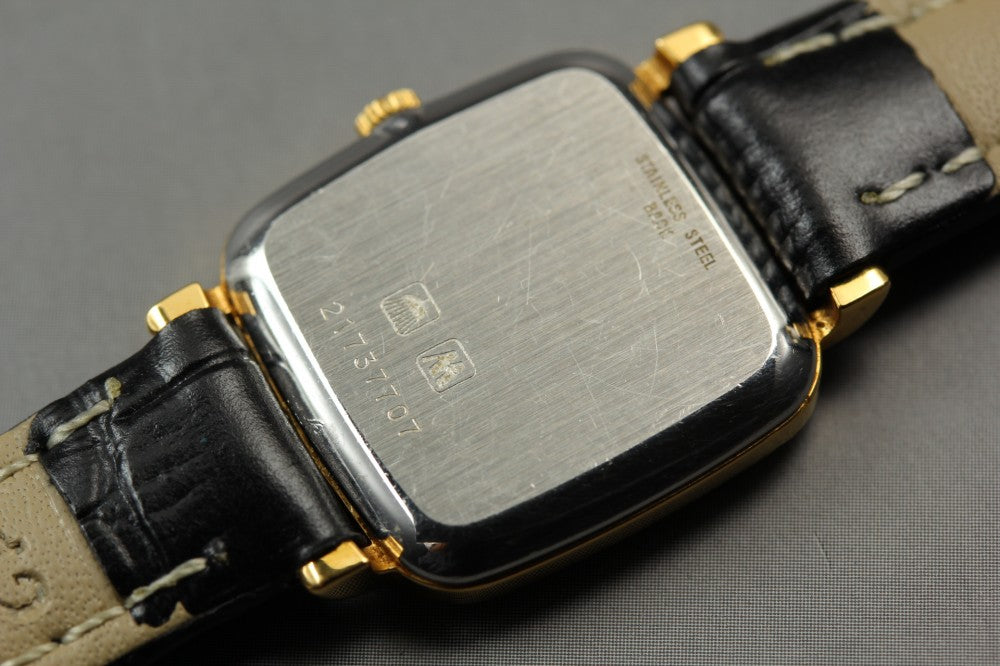 Near MINT LONGINES 153.6740 Gold Quartz 20.8mm Ladies Watch