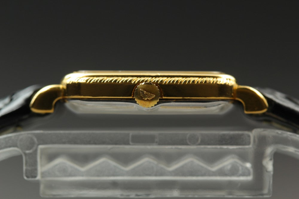 Near MINT LONGINES 153.6740 Gold Quartz 20.8mm Ladies Watch