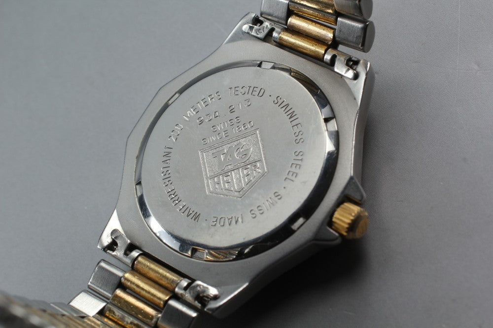 TAG Heuer Professional 3000 934.213 Silver/Gold Quartz 34.5mm Men's Watch