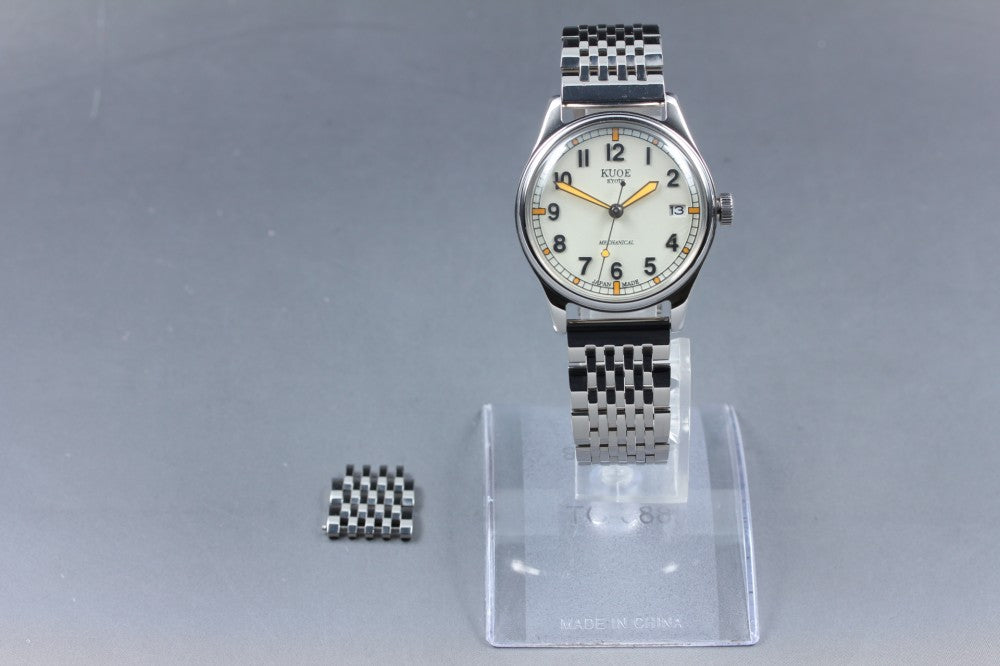 Near MINT KUOE Old Smith 90‑002 Auto 35mm Men's Watch