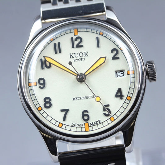Near MINT KUOE Old Smith 90‑002 Auto 35mm Men's Watch
