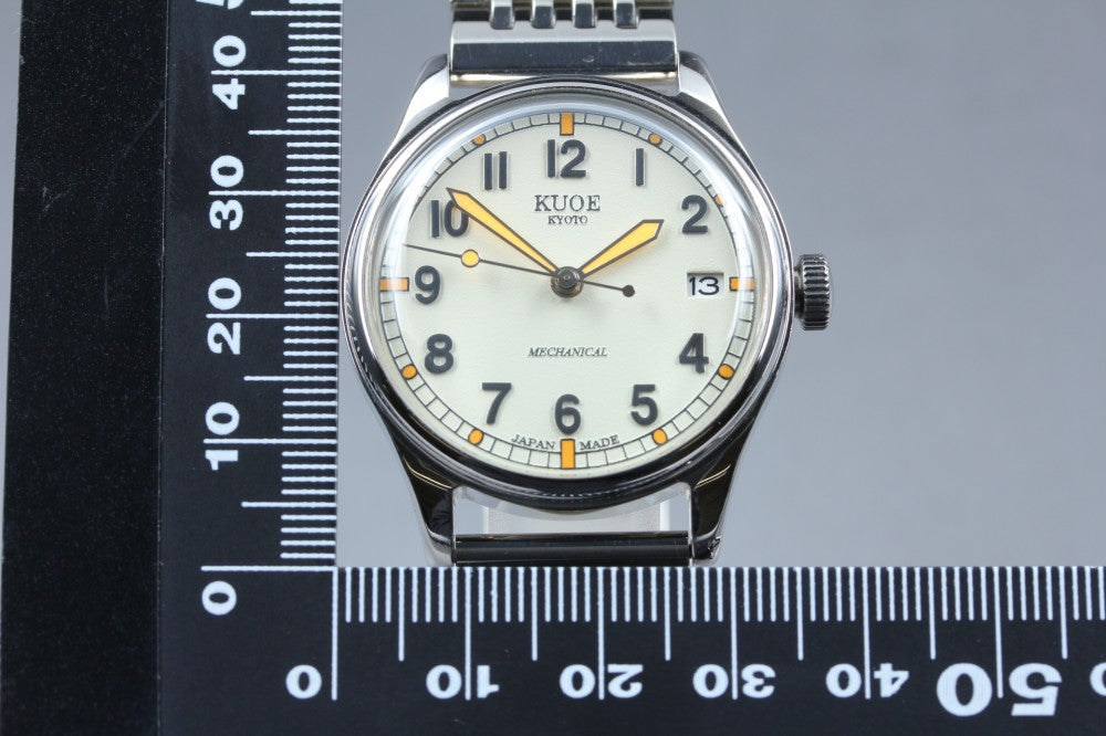 Near MINT KUOE Old Smith 90‑002 Auto 35mm Men's Watch