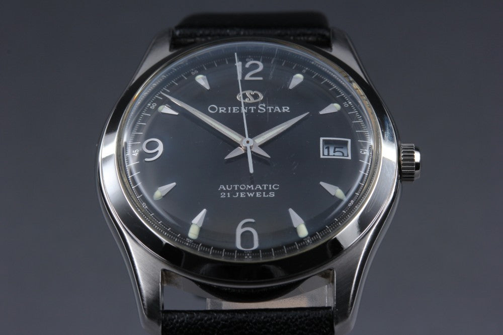 Orient Star 597302-70 Black Auto 34.4mm Men's Watch