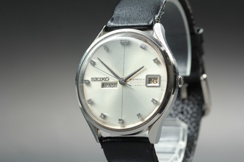 SEIKO Business-A 8346-9020 Silver Auto 35.8mm Men's Watch 1967