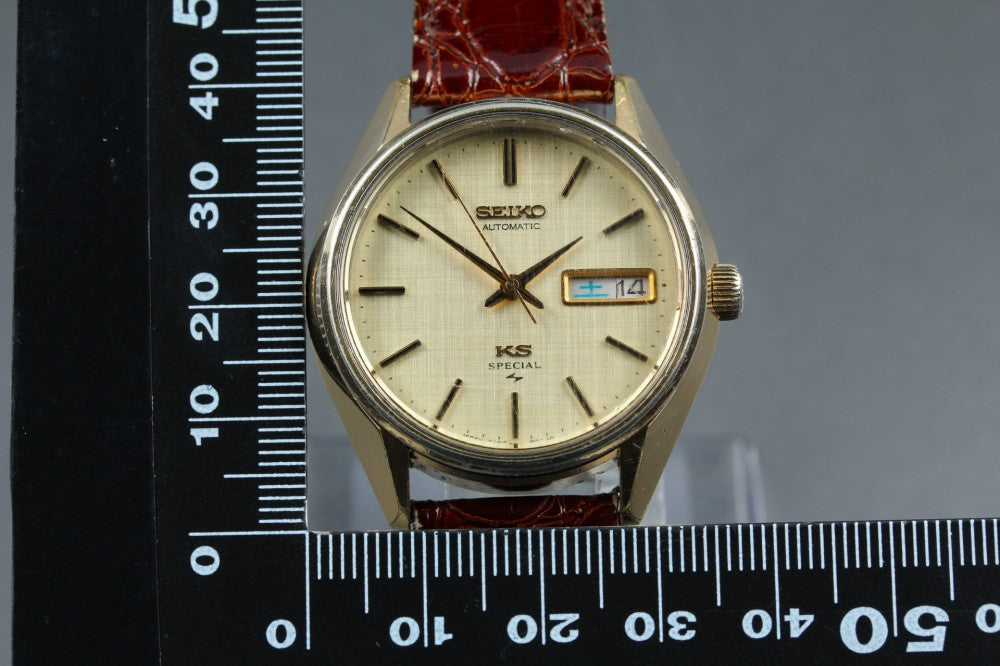 SEIKO King Seiko 5256-8010 Gold Auto 36mm Men's Watch 1975