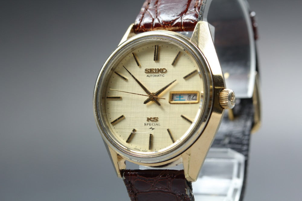 SEIKO King Seiko 5256-8010 Gold Auto 36mm Men's Watch 1975