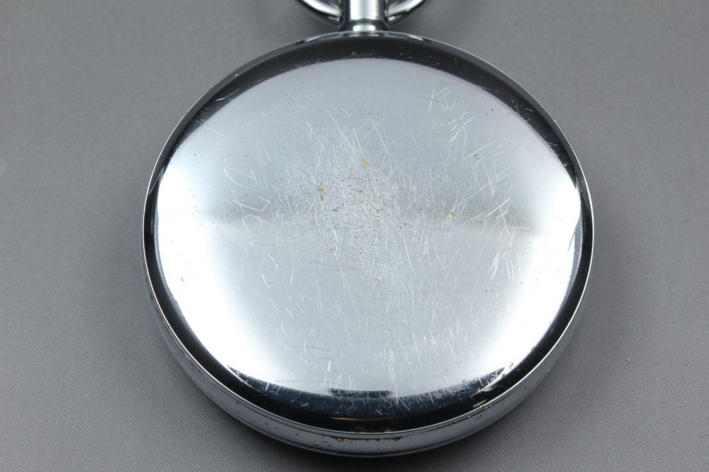 SEIKO PRECISION 91-0020 White Manual 50mm Unisex Pocket Watch 1970