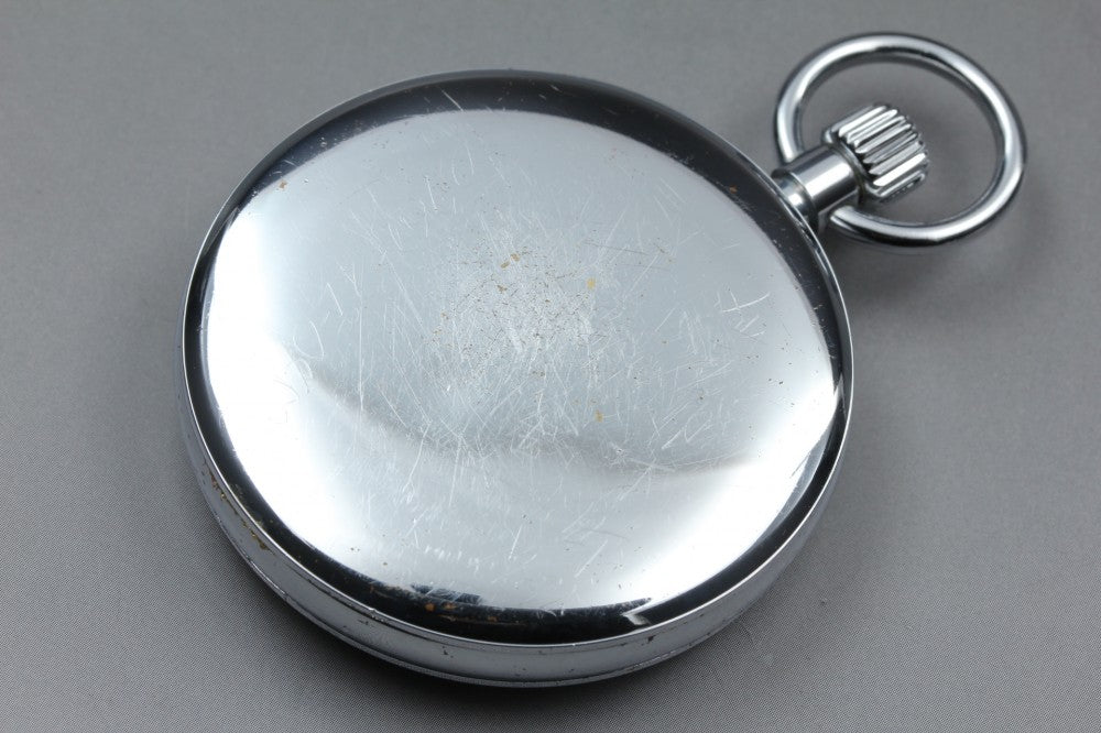 SEIKO PRECISION 91-0020 White Manual 50mm Unisex Pocket Watch 1970