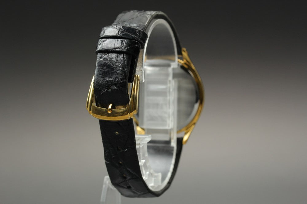 Near MINT SEIKO Dolce 8J41-0AJ0 Gold Quartz 33mm Men's Watch