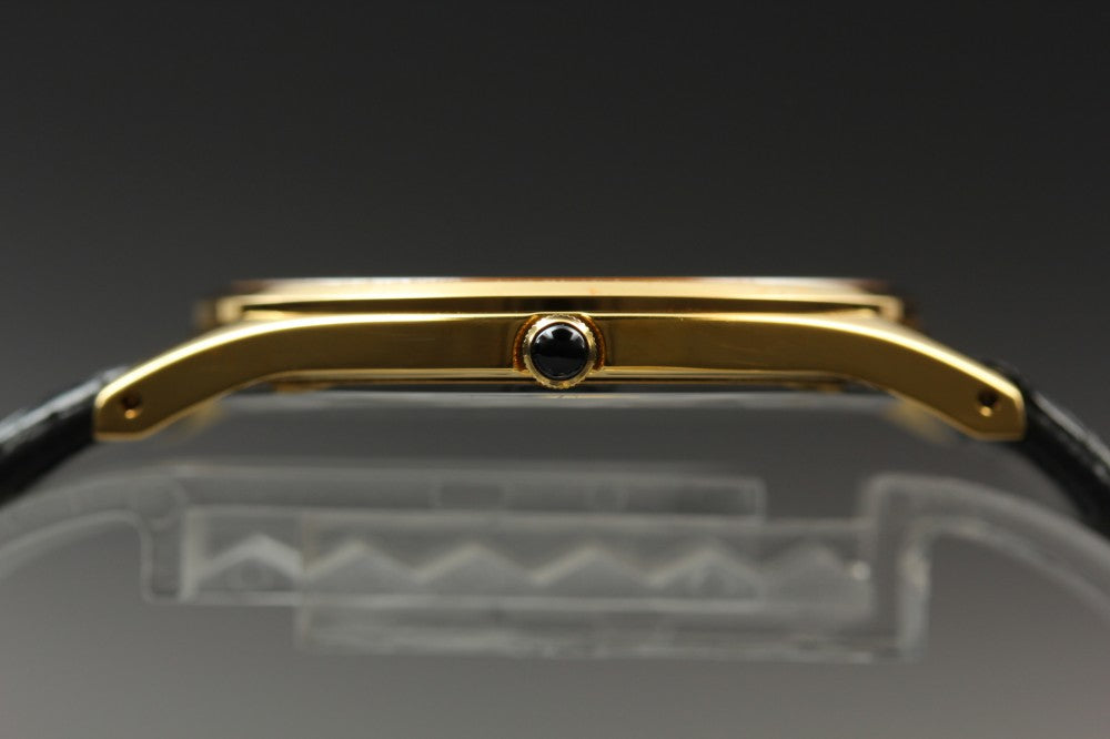 Near MINT SEIKO Dolce 8J41-0AJ0 Gold Quartz 33mm Men's Watch