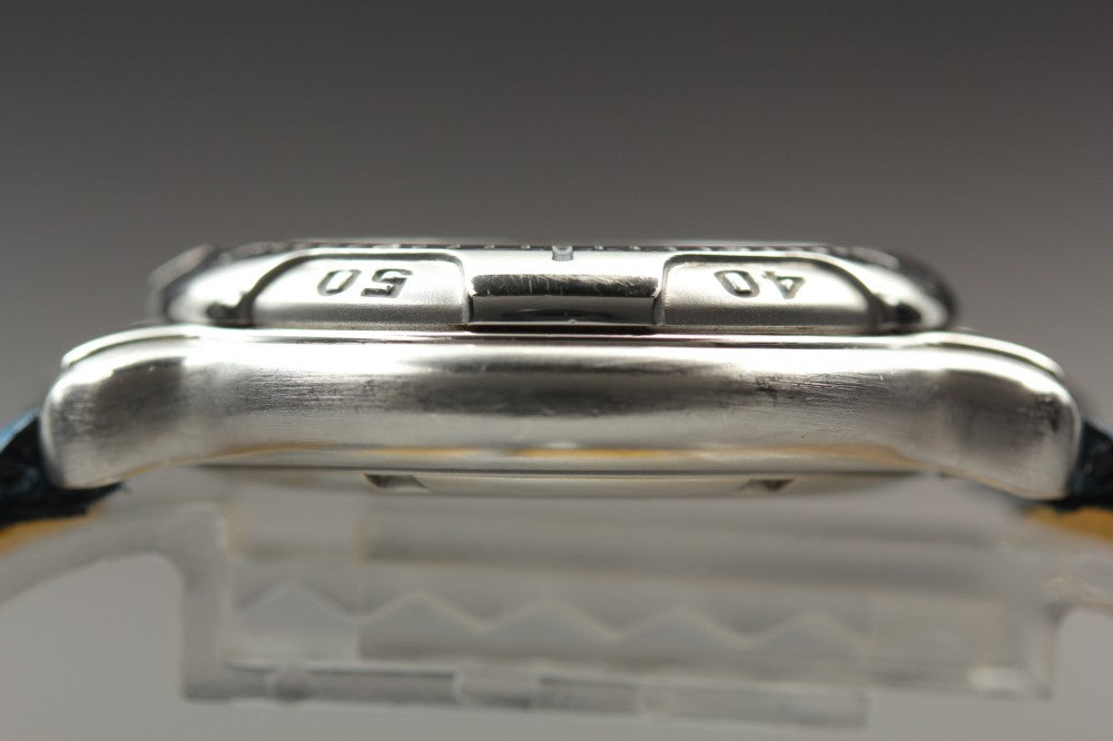 Near MINT TAG Heuer Professional 6000 WH1213-K1 Silver Quartz 36.5mm Men's Watch