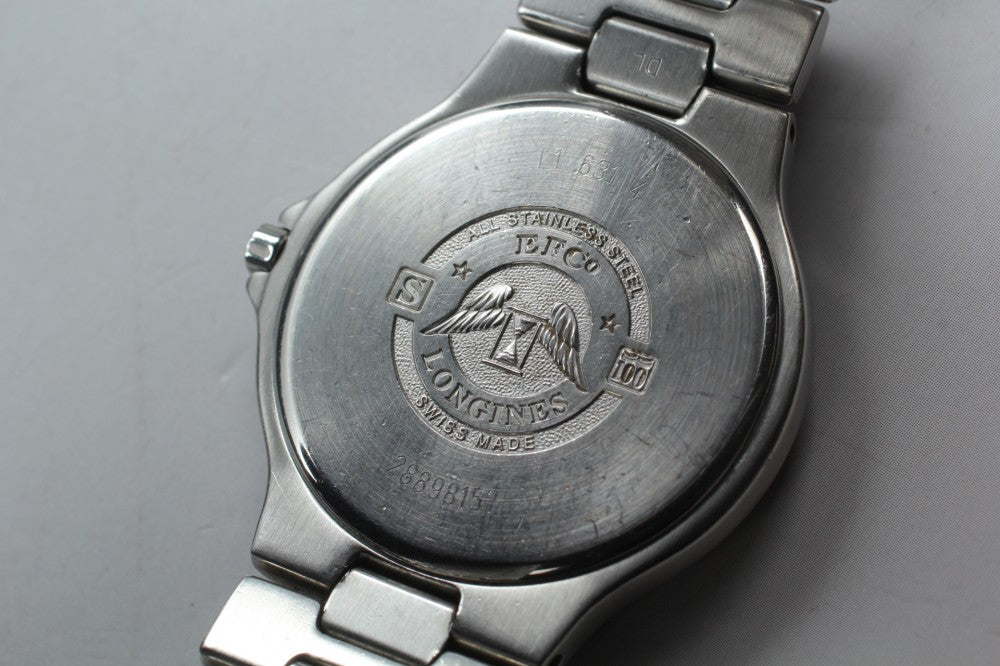 Near MINT LONGINES Conquest L1.631.4 Blue Quartz 35mm Men's Watch