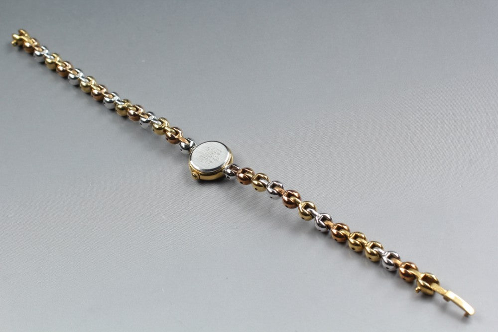 SEIKO Tisse 1E20-0070 Gold Quartz 14.3mm Ladies Watch 1986