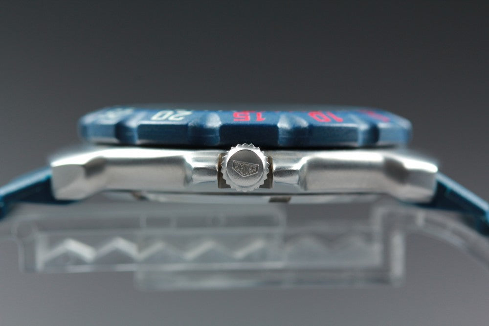 Near MINT TAG Heuer Formula 1 WA1210 Blue Quartz 36mm Men's Watch